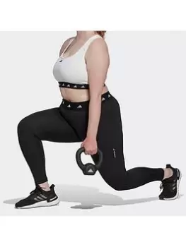 Image of adidas Techfit Period Proof 7/8 Tights (plus Size), Black, Size 4X, Women