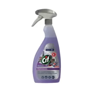 Image of Cif Professional Safeguard 2in1 Disinfectant 750ml (Pack of 6) 101105323
