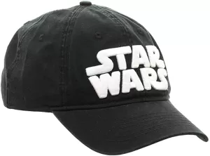 Image of Star Wars - Black & White - Logo Snapback Cap