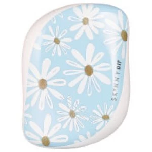 Image of Tangle Teezer x SkinnyDip Compact Styler Detangling Hairbrush - Dreamy Daisies
