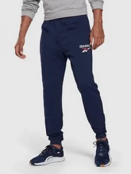 Image of Reebok Vector Jogger, Navy, Size S, Men