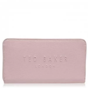 Image of Ted Baker Crosshatch Purse - dusky-pink