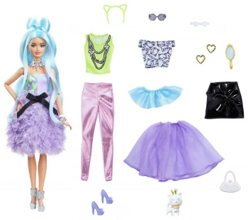 Image of Barbie Extra Doll with Mix & Match Accessories