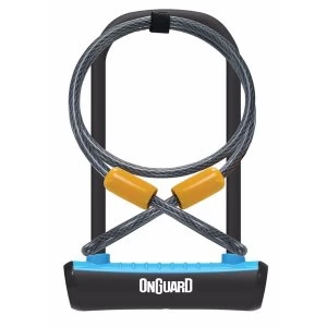 Image of OnGuard Neon U-Lock Extender Cable Blue 115 x 230 x 11mm