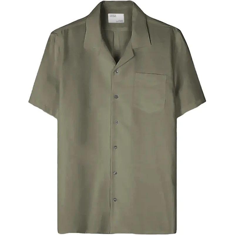 Image of Colorful Standard Shirt Colorful Standard Dusty Olive Vert Male S