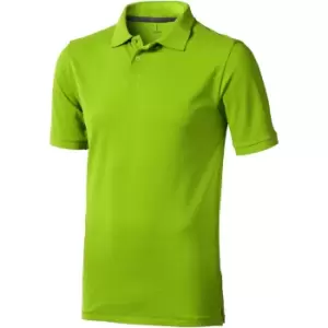 Image of Elevate Mens Calgary Short Sleeve Polo (L) (Apple Green)