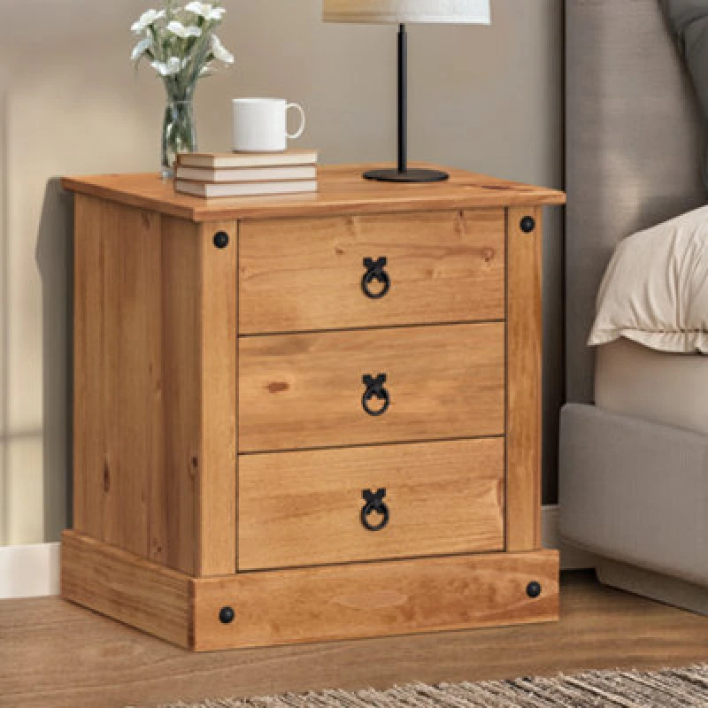 Image of MERCERS FURNITURE Corona Budget Bedside 5060335861221