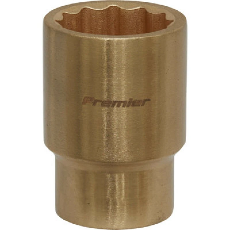 Image of Loops 22mm Non-Sparking WallDrive Socket - 1/2" Square Drive - Beryllium Copper Copper