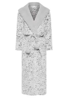 Image of Petite Shawl Collar Dressing Gown
