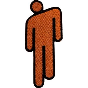 Image of Billie Eilish - Blohsh Orange Standard Patch
