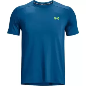 Image of Under Armour Iso-Chill Laser T Shirt Mens - Blue
