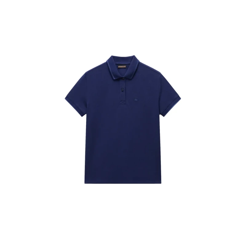Image of Womens polo shirt Napapijri Aurora Bleu Female M