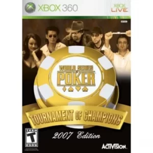 Image of World Series of Poker Tournament of Champions Xbox 360 Game