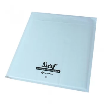 Image of GoSecure Size D1 Surf Paper Mailer 180mmx265mm White Pack of 200