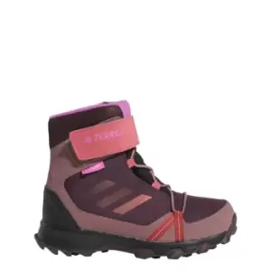 Image of adidas Terrex Snow COLD. RDY Winter Boots Kids - Shadow Maroon / Wonder Red / P