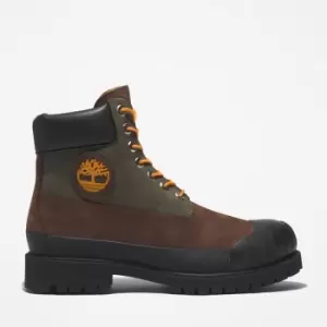 Image of Timberland Premium 6" Rubber-toe Boot For Men In Dark Brown, Size 9
