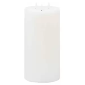 Image of Luxe Collection Natural Glow 6x12 LED White Candle