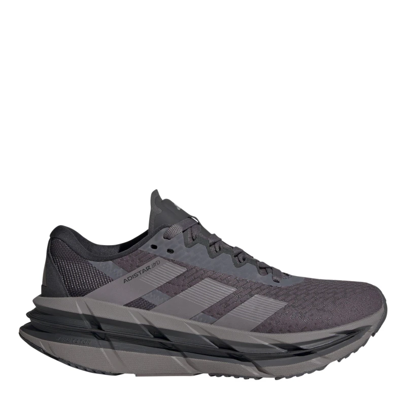 Image of adidas Womens Adistar BYD Running Shoes Grey/Taupe/Crbn female 5.5 (38.7)
