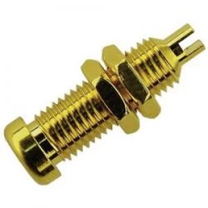 Image of Jack socket Socket vertical vertical Pin diameter 4mm Gold SK