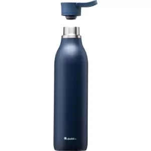 Image of Aladdin Cityloop Thermavac Stainless Steel Water Bottle 600ml - Deep Navy Blue
