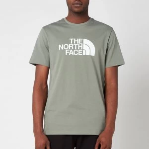 Image of The North Face Mens Easy Eu Short Sleeve T-Shirt - Agave Green - M