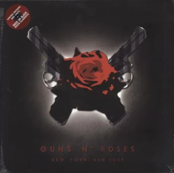Image of Guns N Roses New York, New York - Red Vinyl - Sealed 2015 UK 2-LP vinyl set RCV164LP