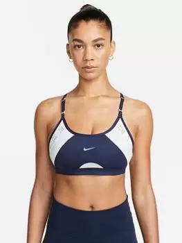 Image of Nike Light Support Indy Bra - Navy Size XS Women