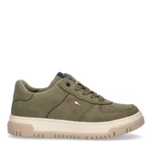Image of Tommy Hilfiger Pauln Lace Up Trainers Junior Boys - Green