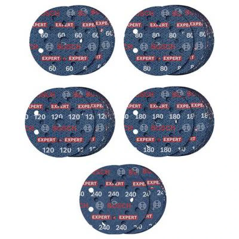 Image of Bosch Accessories Bosch Accessories 2608902429 Grinding disc set Diameter 125mm 2608902429