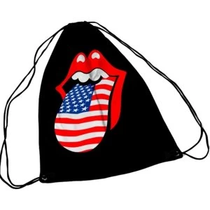 Image of Rolling Stones - USA Tongue String Bag