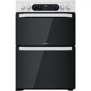 Image of Hotpoint HDM67V9CMW Double Oven Electric Cooker