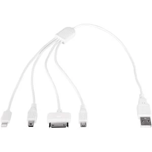 Image of USB Charging Cables with 4 Adaptors