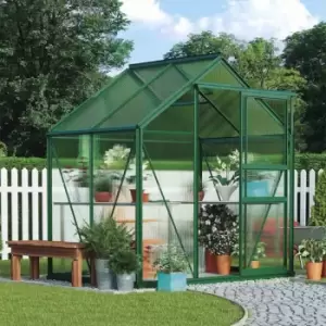 Image of Garden Gear Greenhouse 6.2 x 4.3 x 6.6ft Green