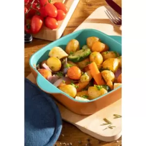 Image of Hairy Bikers Medium Square Stoneware Baking Dish