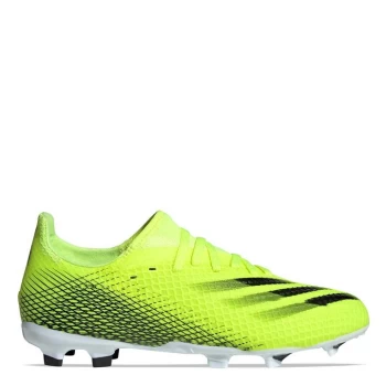 Image of adidas X Speedflow.3 Firm Ground Boots Kids - SolYellow/Blue