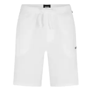 Image of Boss Waffle Shorts - White