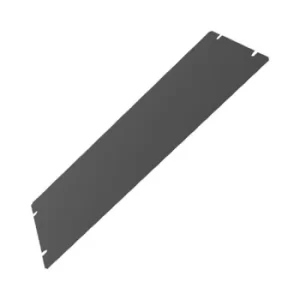 Image of Hammond 1431-18BK3 Chassis Bottom Panel 343x127x1mm Steel Black