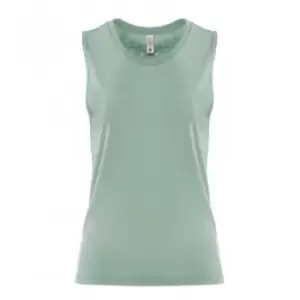Image of Next Level Womens/Ladies Festival Sleeveless Tank Top (XL) (Stonewash Green)