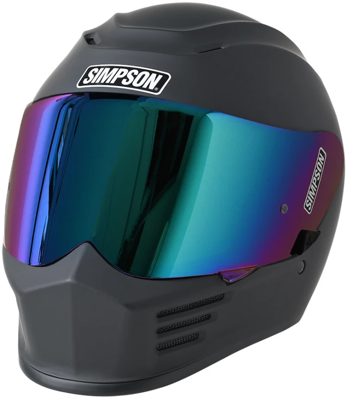 Image of Simpson ECE22.06 Speed Matt Black Full Face Helmet Size XS