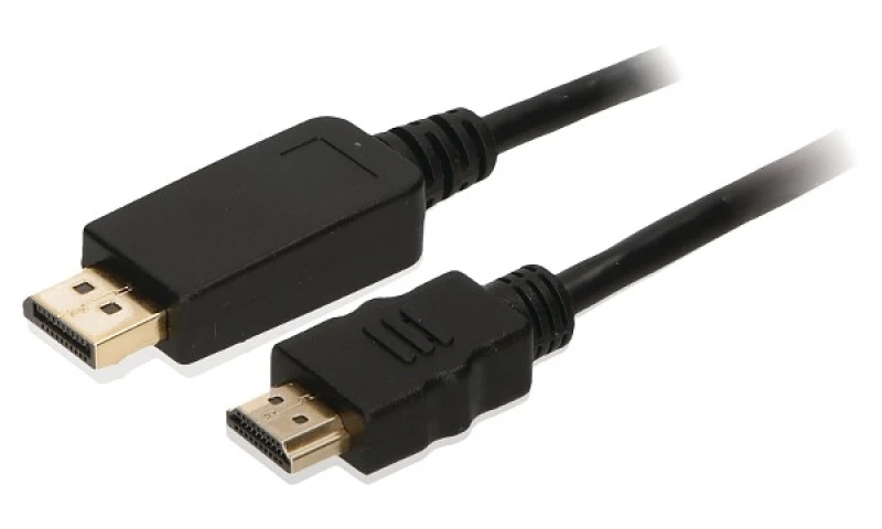 Image of 2-Power CAB0039A video cable adapter 2m DisplayPort HDMI Type A (Stan