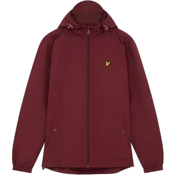 Image of Lyle and Scott and Scott Zip Through Jacket - Red