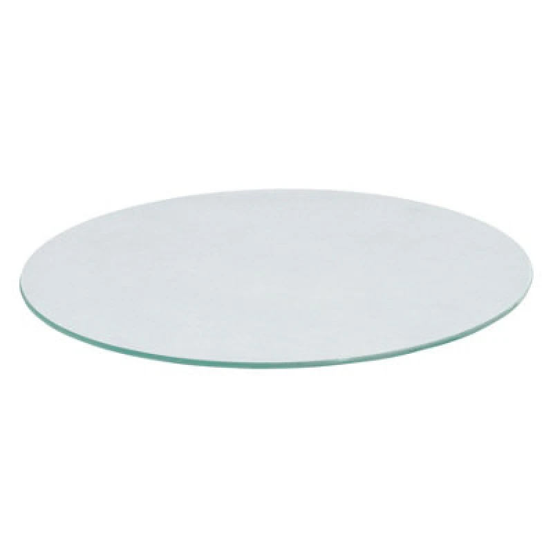 Image of Harbour Housewares Round Glass Chopping Board - 30Cm White Kitchen Dining Place Mats Cutting Mat Worktop Saver Cooking & Food Prep