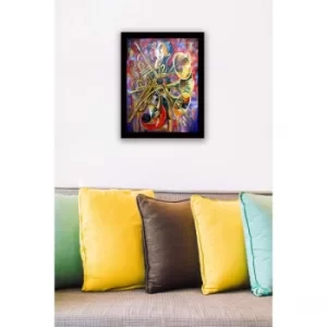 Image of SC0020 Multicolor Decorative Framed MDF Painting