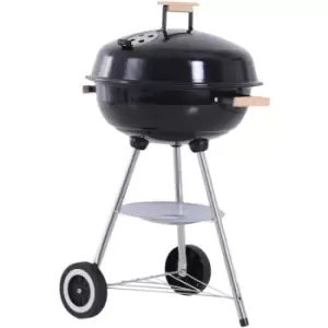 Image of Outsunny - Portable Round Kettle Charcoal Grill BBQ Outdoor Heat Control Party
