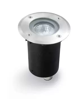 Image of Gea Round Recessed Floor Light Stainless Steel Aisi 316 IP67, GU10