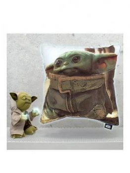 Image of Star Wars The Mandalorian: The Child Precious Square Cushion