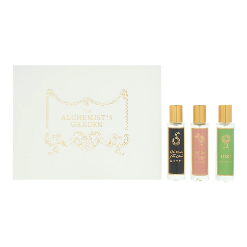 Image of Gucci The Alchemist's Garden 3 Piece Gift Set: 1921 Eau de Parfum 15ml - A Chant