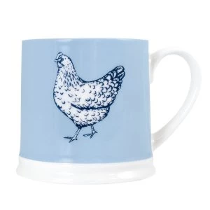 Image of Alfred Franks and Bartlett Sketch Design Hen Tankard Mug