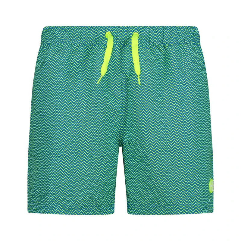 Image of Geometric pattern swim shorts CMP Vert Male 3XL