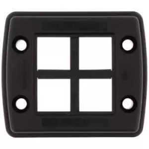 Image of CONTA-CLIP KDS-Set 1-4 BK Cable grommet Polyamide 6.6 Black